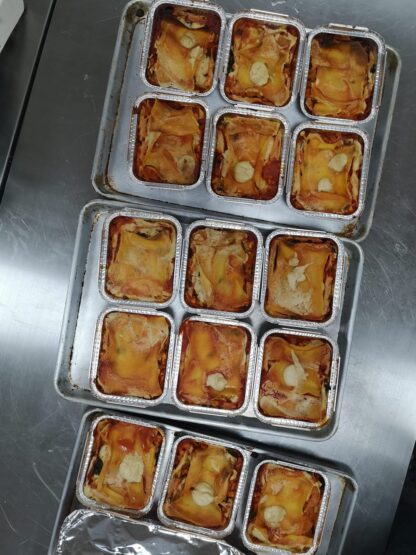 Lasaña de Pollo y Vegetales