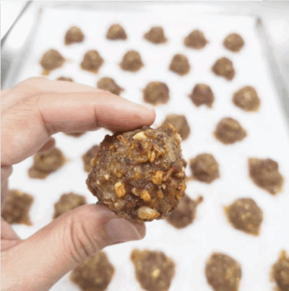 Cashew & Coconut Meatballs